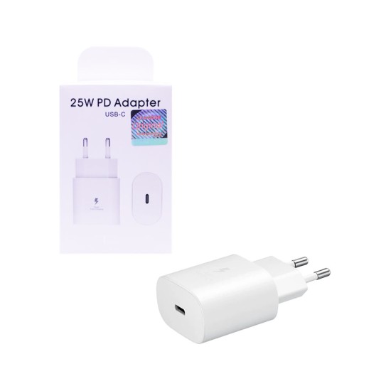 Adaptador Samsung EP-TA800NBEGEU Tipo-C 25W Branco